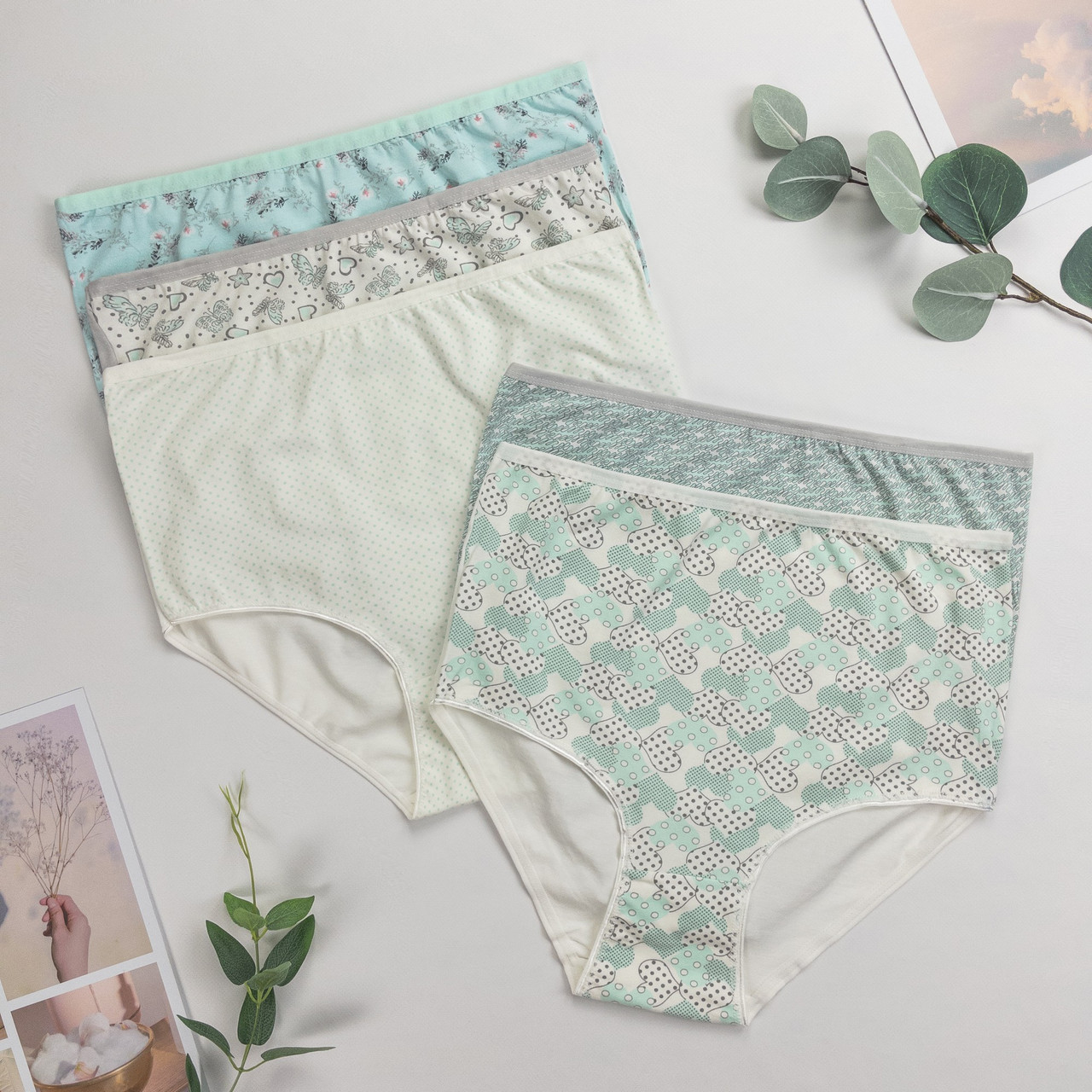 Труси сліпи жіночі Nicoletta Туреччина батал 2XL, 3XL, 4XL |  5 шт.