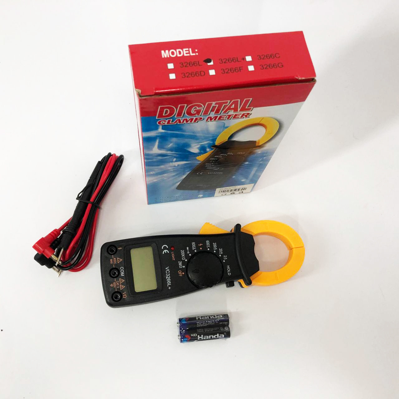 Токові кліщі мультиметр VC3266 L+ тестер, Мультиметр для дому, гарний мультиметр, Тестер для електрика