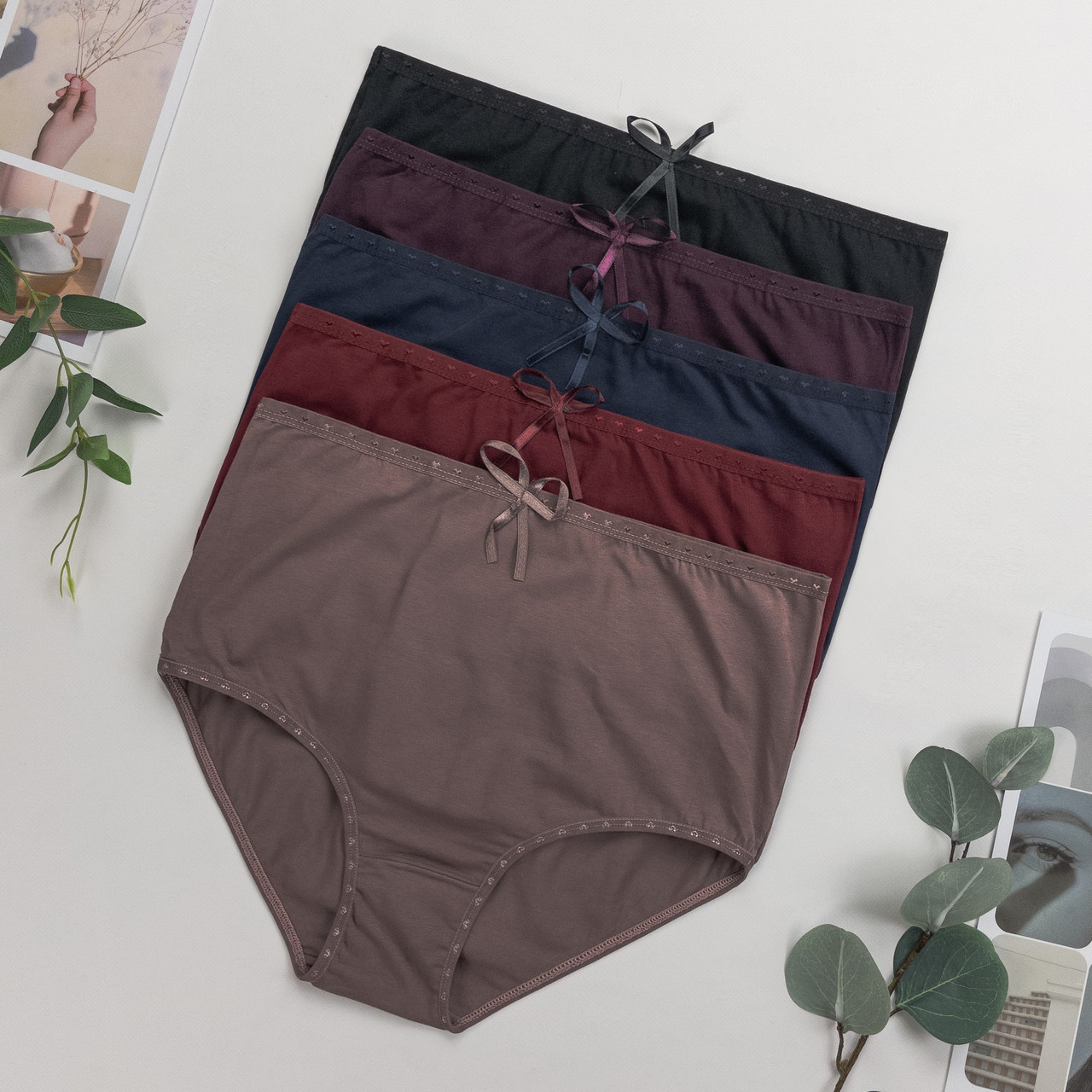 Труси сліпи жіночі Nicoletta Туреччина батал 2XL, 3XL |  5 шт.