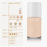 Тональний крем Флюїд вирівнюючий для сухої шкіри Long Cover Fluid Paese 30ml, фото 2