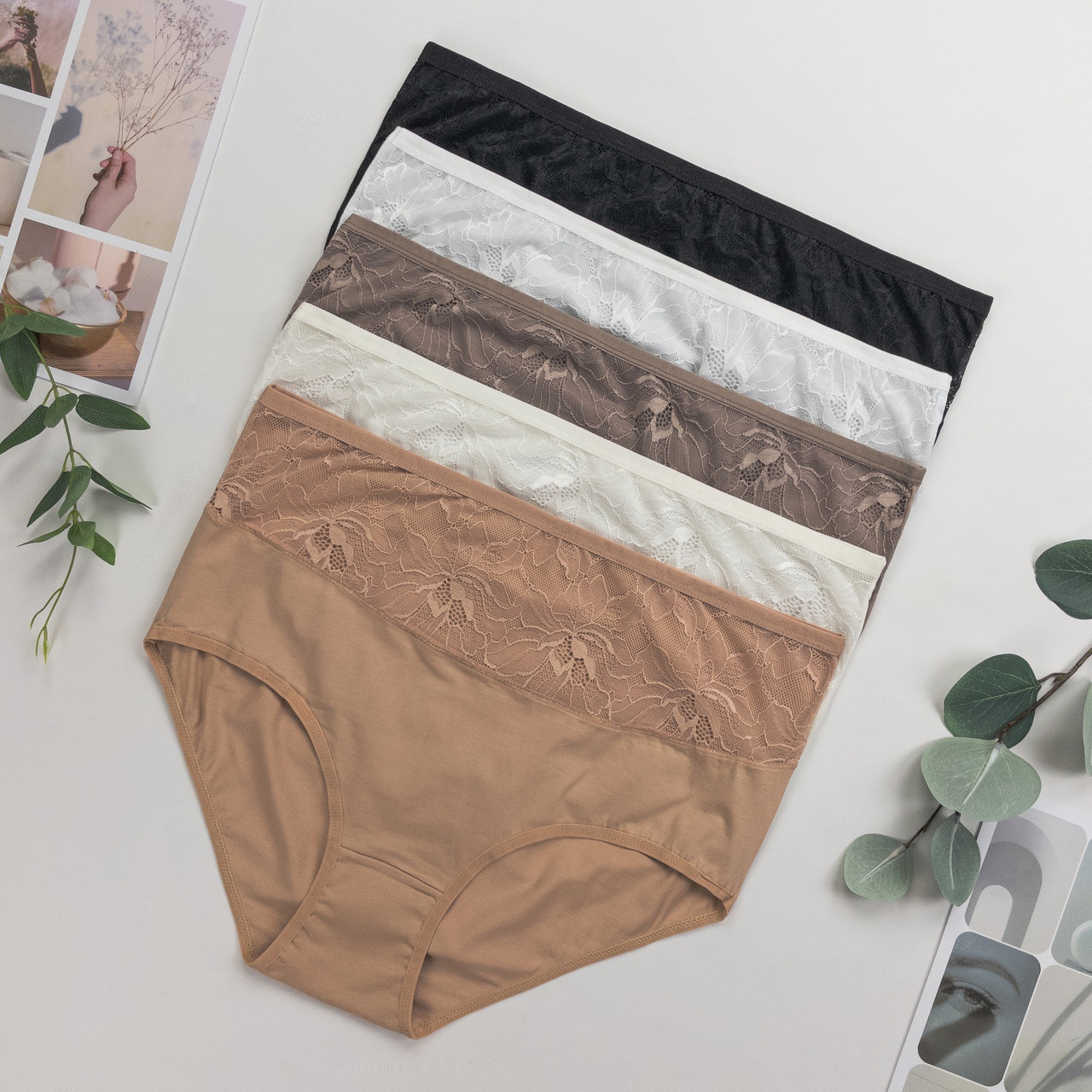 Труси сліпи жіночі Nicoletta Туреччина батал 2XL |  5 шт.