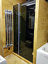 Ущільнювач магнітний для душових кабін (скло 8мм) 180 градусів HDL-209 СКЛО-СКЛО, фото 9
