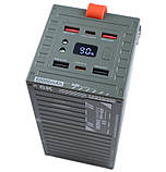 Повербанк Remax RPP-609 60000mAh PD20W+QC 22.5W 4A2C сірий, фото 3