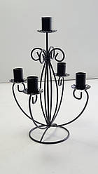 Свічник Fibona Ліріко 9005 5 свічок 22х27х10 см