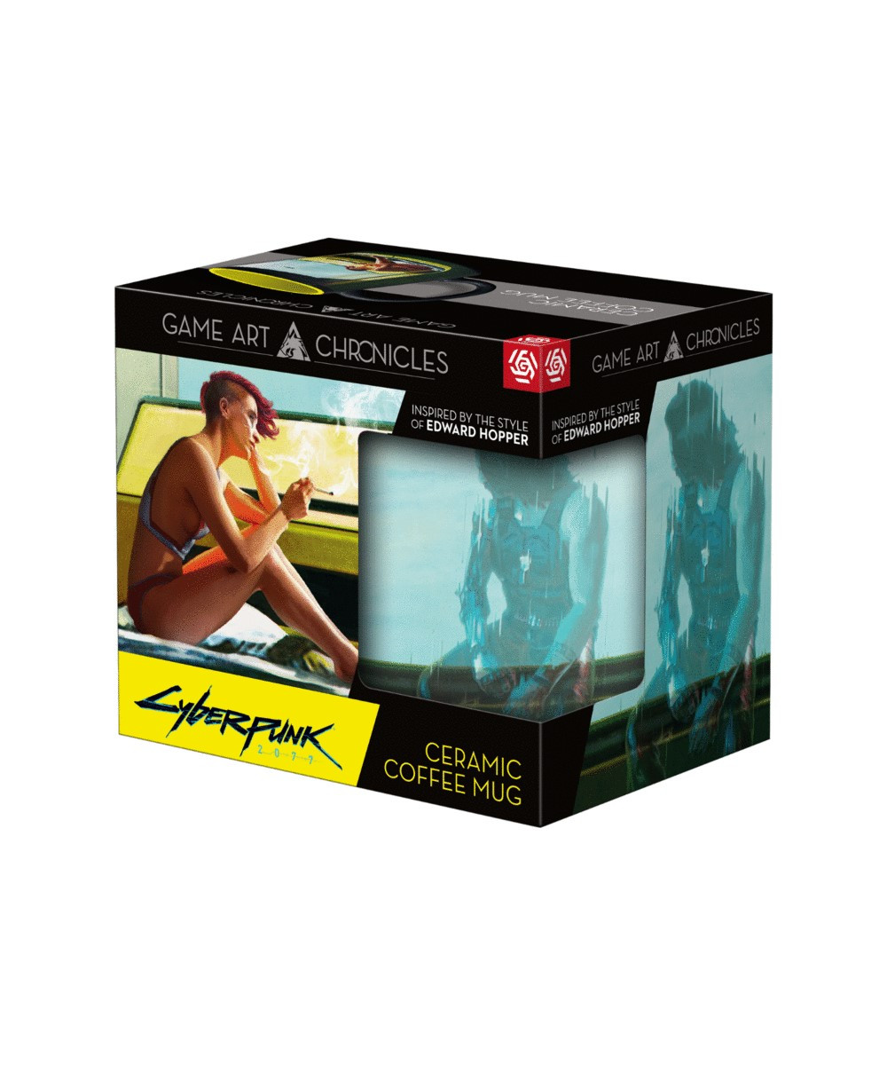 GoodLoot Чашка Game Art Chronicles Cyberpunk 2077 V & Edward Hopper