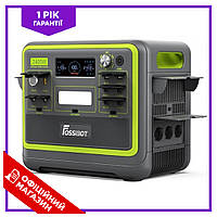 Портативна електростанція FOSSiBOT F2400, батарея LiFePO4 2048 Вт/год, вихідна потужність 2400 Вт, сонячний генератор, 3xAC RV OKI