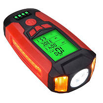 Велофара з комп'ютером і сигналом AS0808-XPG+2LED (yellow) + 2COB (red), виносна кнопка, фото 5