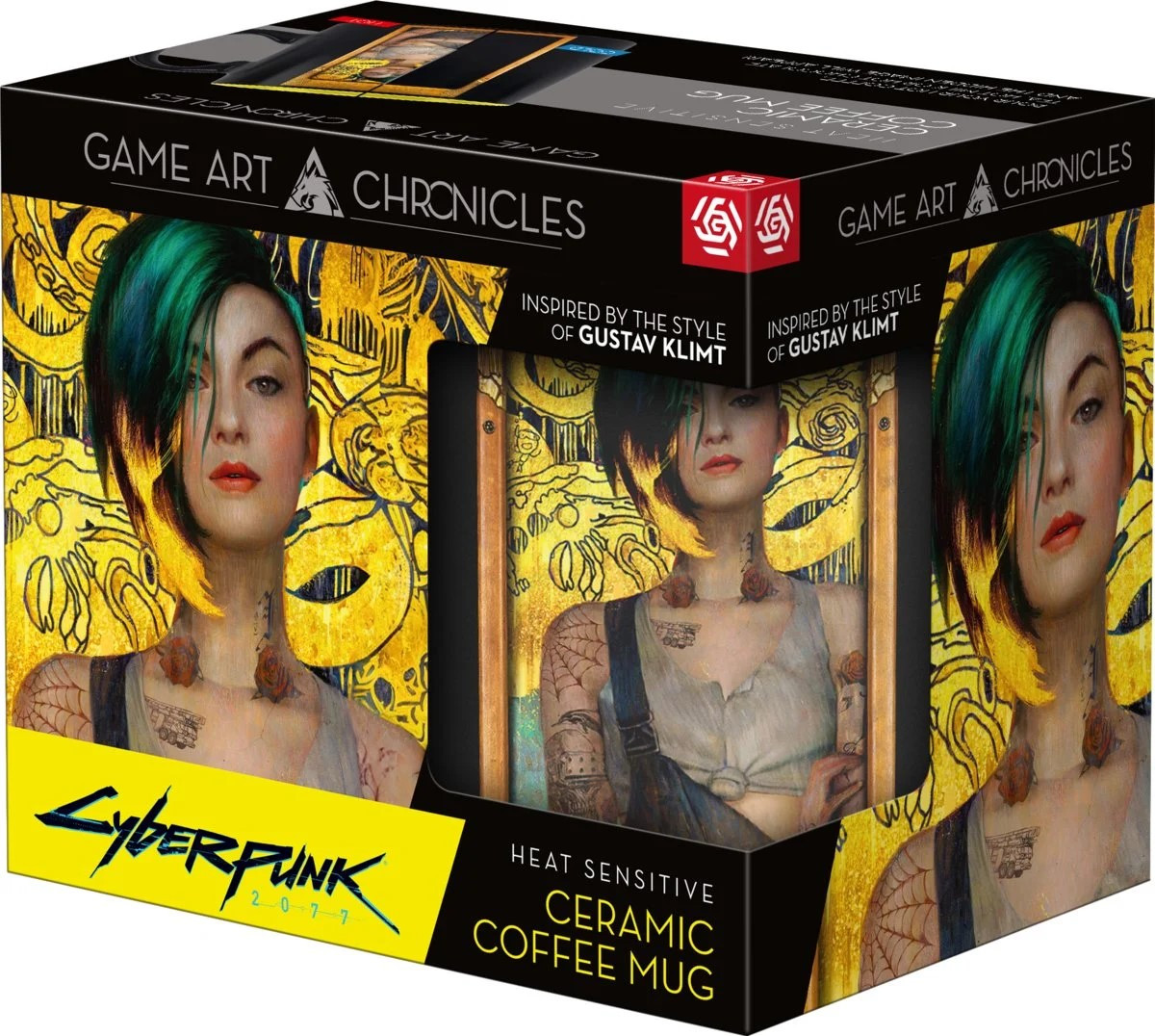 GoodLoot Чашка Game Art Chronicles Cyberpunk 2077 Judy & Gustav Klimt