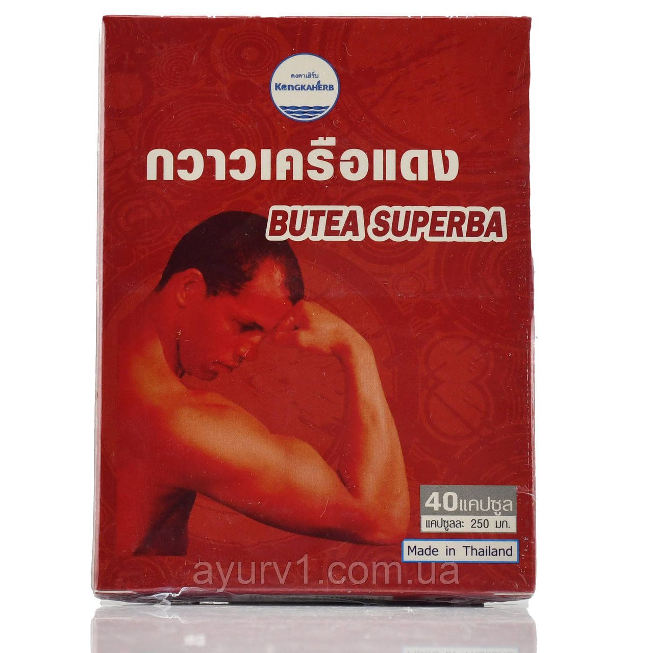 Натуральна підтримка чоловічого здоров'я Butea Superba, 40cap