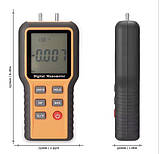 Цифровий диференціальний манометр QX-1201 (±20,68/0,001 кПа), фото 4