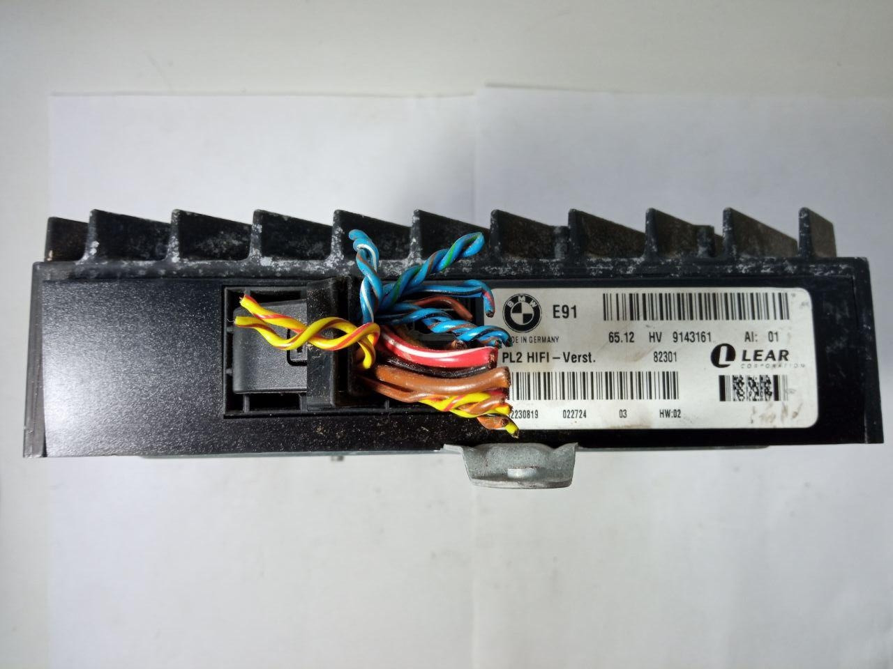 Електронний блок керування BMW Lear E91 / 65.12 HV9143161 01 / 6512HV914316101 / PL2 HiFi-VERST / 82301