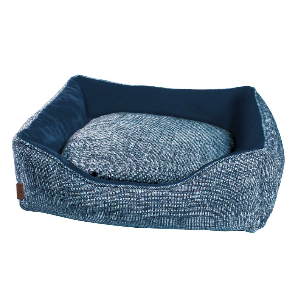 Диван для тварин CROCI Glam, синій / блакитний, 60х50х20см, фото 1