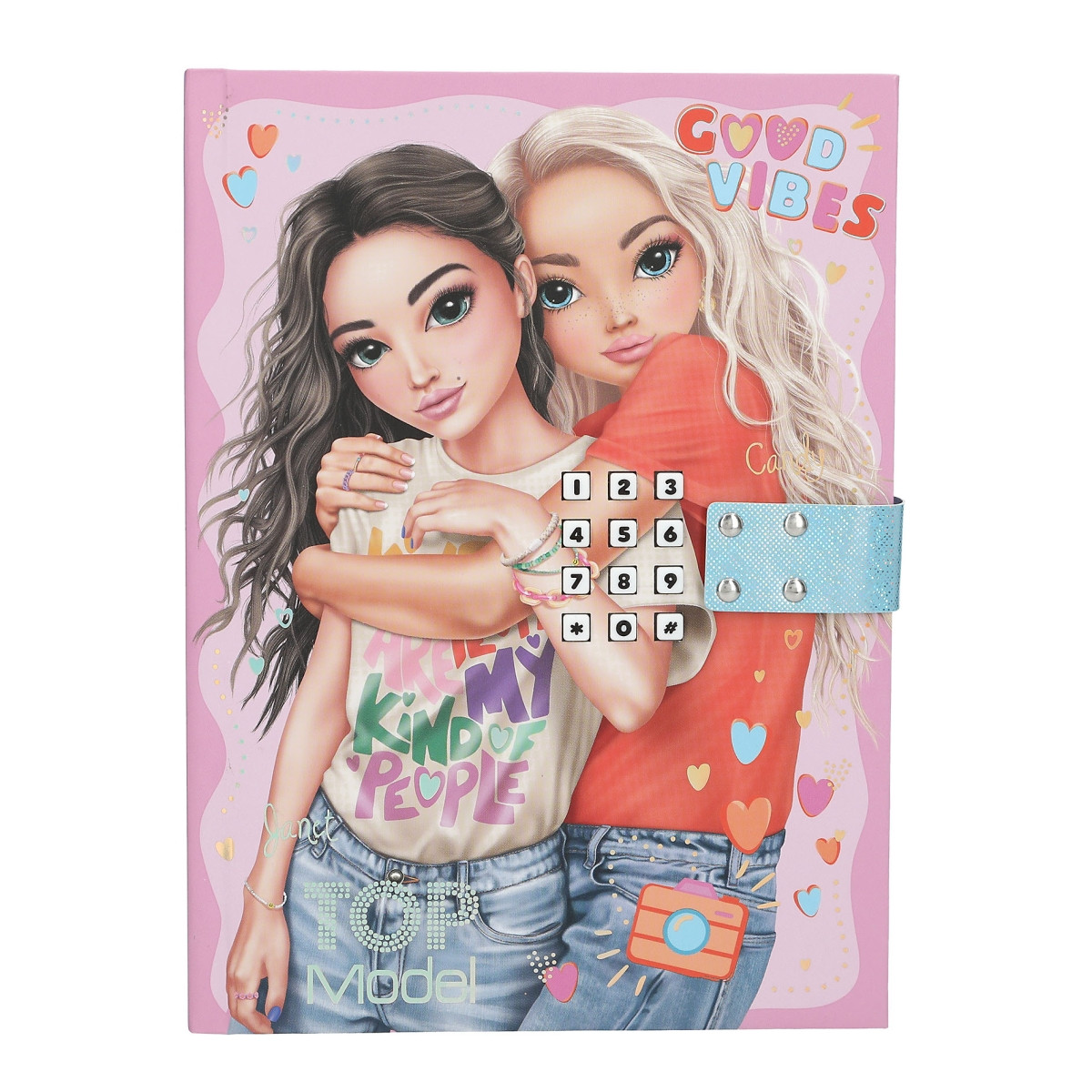 TOP Model Щоденник з кодовим замком та мелодією Топ Модел 13231, фото 1