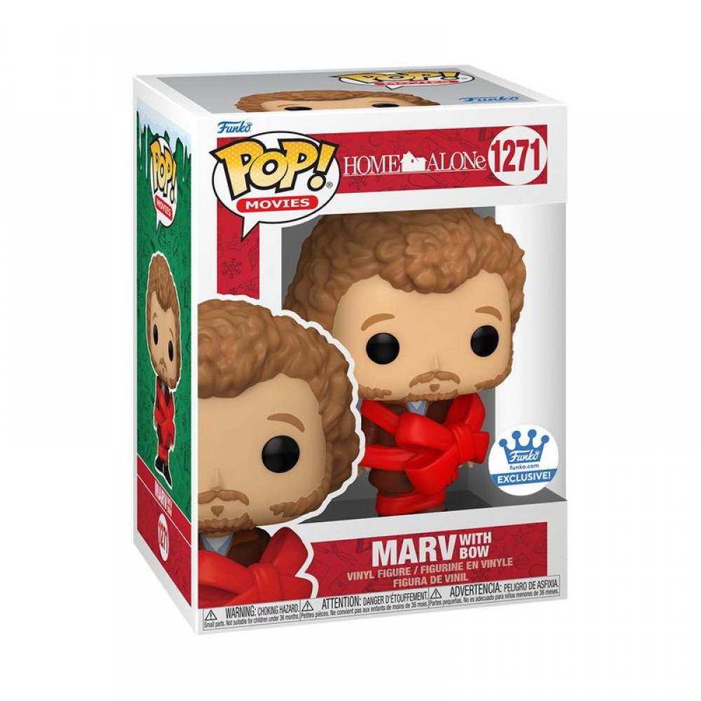 Фігурка Funko Pop Home Alone - Marv with Bow