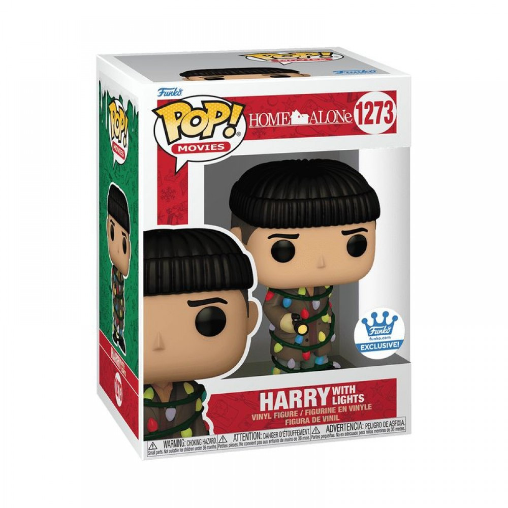 Фігурка Funko Pop Home Alone - Harry with Lights