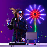 Світлодіодна USB стрічка з динамічними режимами Світлодіодне RGB освітлення на самоклейці з пультом, фото 3