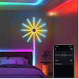 Світлодіодна USB стрічка з динамічними режимами Світлодіодне RGB освітлення на самоклейці з пультом, фото 9