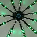 Світлодіодна USB стрічка з динамічними режимами Світлодіодне RGB освітлення на самоклейці з пультом, фото 8