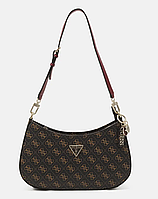 Жіноча сумка Guess Noelle коричнева. (0321)