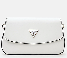 Жіноча сумка Guess CORDELIA FLAP SHOULDER BAG біла. (0324)