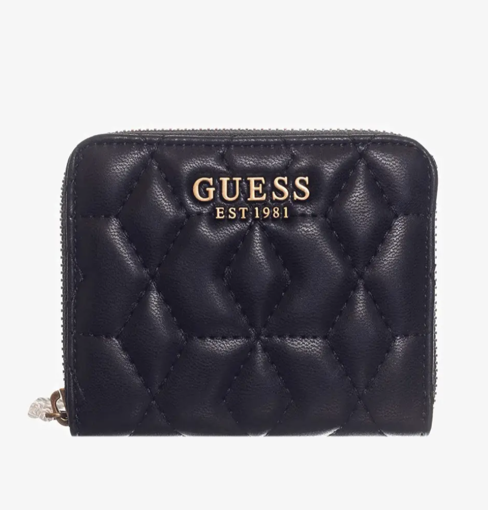 Жіночий гаманець Guess чорний.  (0380)