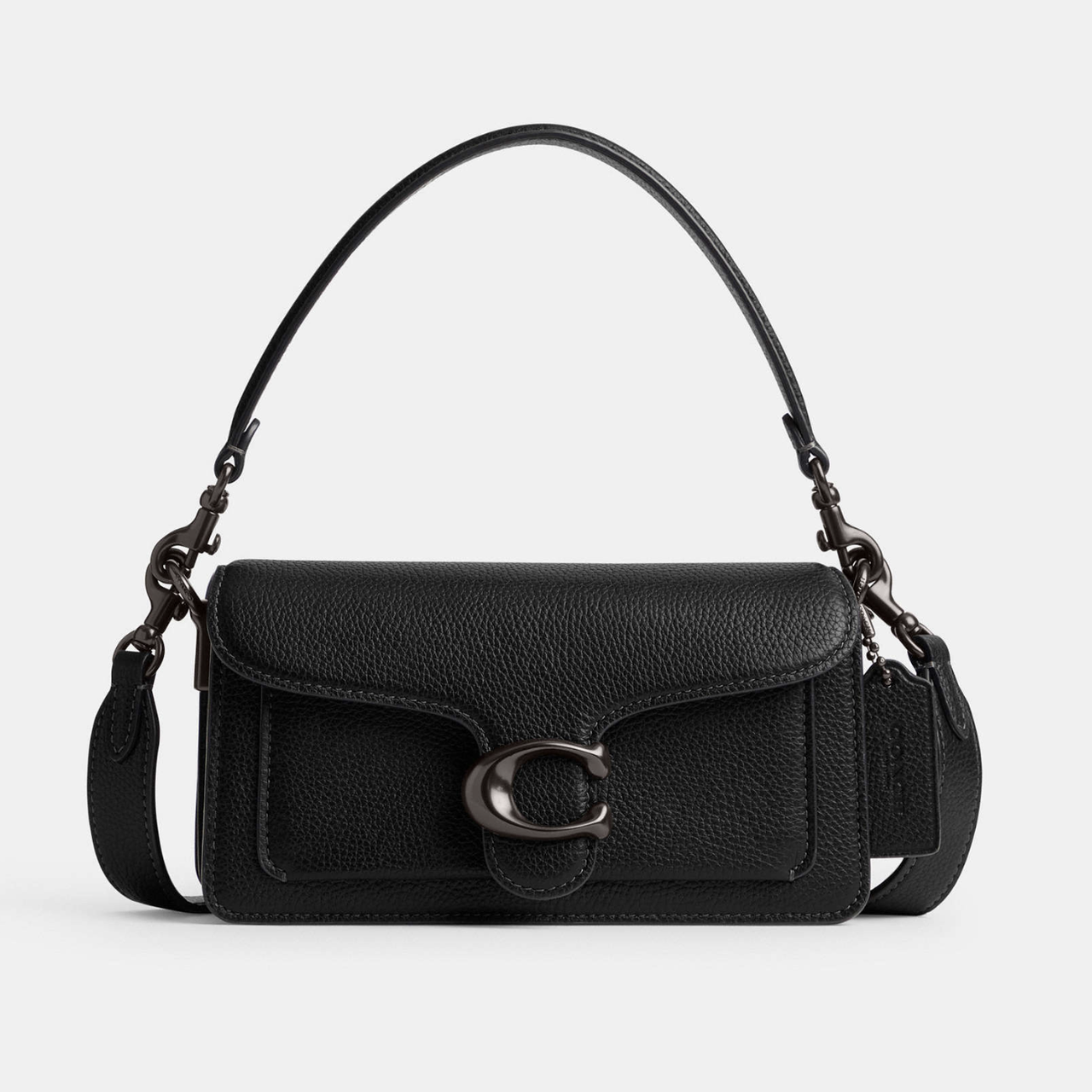 Жіноча шкіряна сумка Coach Tabby 20 Черный. (316), фото 1