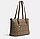 Сумка жіноча шкіряна Coach Gallery Tote Brown. (320), фото 5