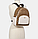 Рюкзак жіночий Coach Court Backpack In Signature Canvas коричневий. (374), фото 3