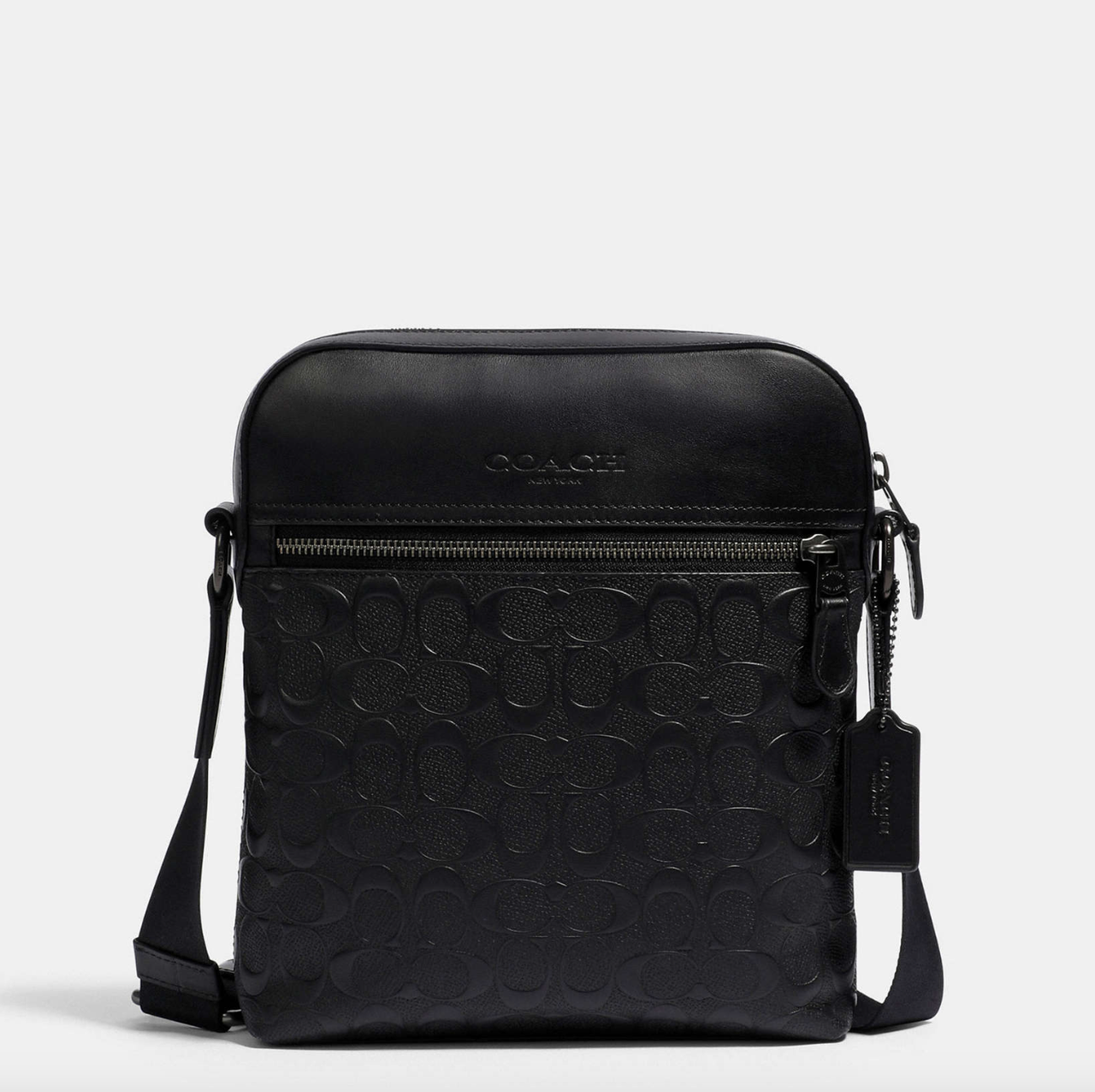 Чоловіча шкіряна сумка Coach Houston Flight. (392), фото 1