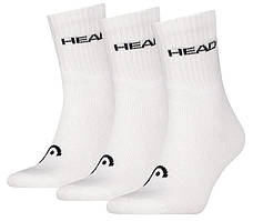 Шкарпетки Head ELEMENTS ALL SPORTS SHORT CREW 3P білий Чол 39-42