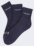 Шкарпетки Head ELEMENTS ALL SPORTS SHORT CREW 3P темно-синій Чол 43-46