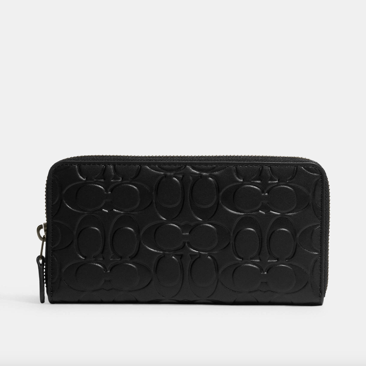 Портмоне чоловіче шкіряне Coach Accordion Black. (0484)