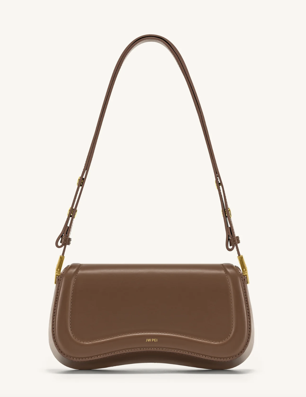 Жіноча сумка JW PEI JOY SHOULDER BAG BROWN. (0124)