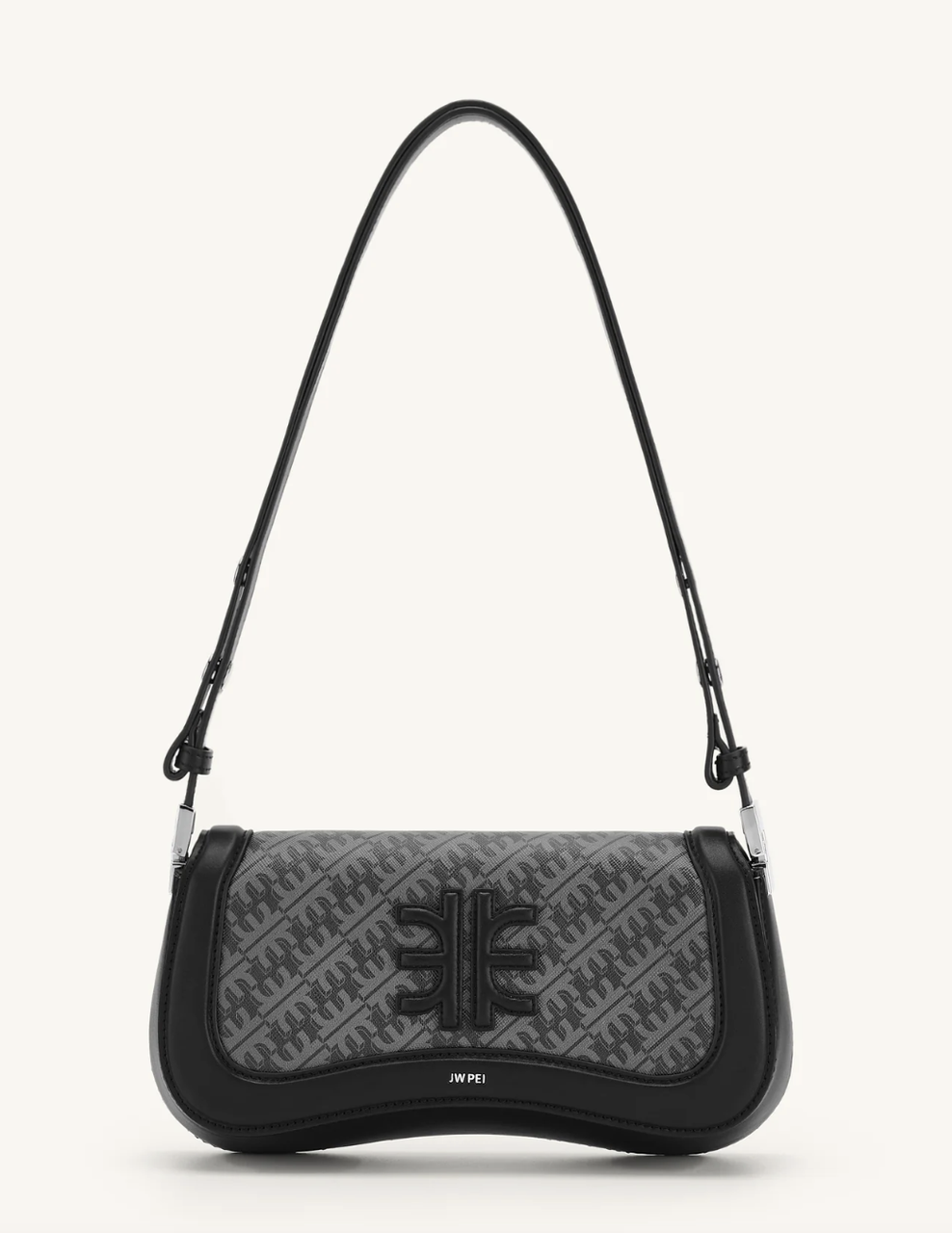 Жіноча сумка JW PEI FEI JOY SHOULDER BAG IRON BLACK. (0127)