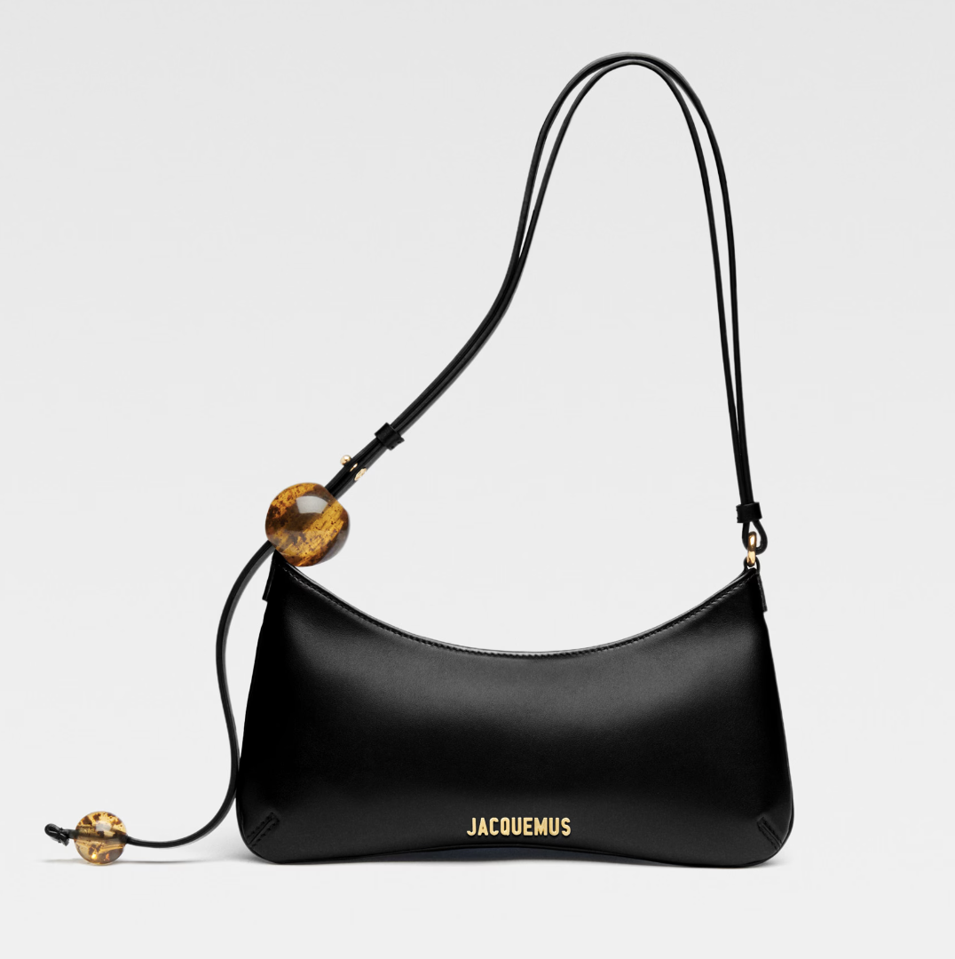 Сумка жіноча Jacquemus LE BISOU PERLE чорний. (1118)