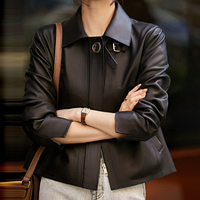 Жіноча куртка з натуральної шкіри.(Арт.5598)