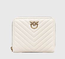 Шкіряний гаманець Pinko білий. (0910)