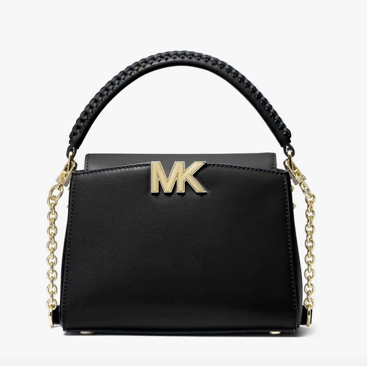 Жіноча сумка MICHAEL KORS KARLIE через плечі чорний. (0917)