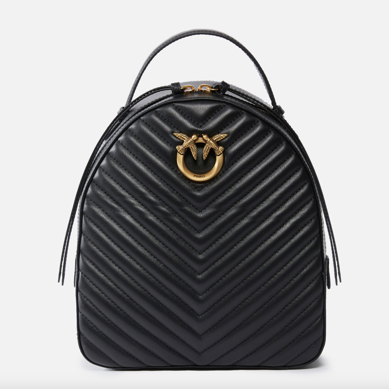 Жіночий шкіряний міні рюкзак Pinko. (0344), фото 1
