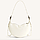 Жіноча сумка JW PEI Tessa Crushed Shoulder Bag White. (0137), фото 3