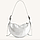 Жіноча сумка JW PEI Tessa Crushed Shoulder Bag Silver. (0138), фото 4