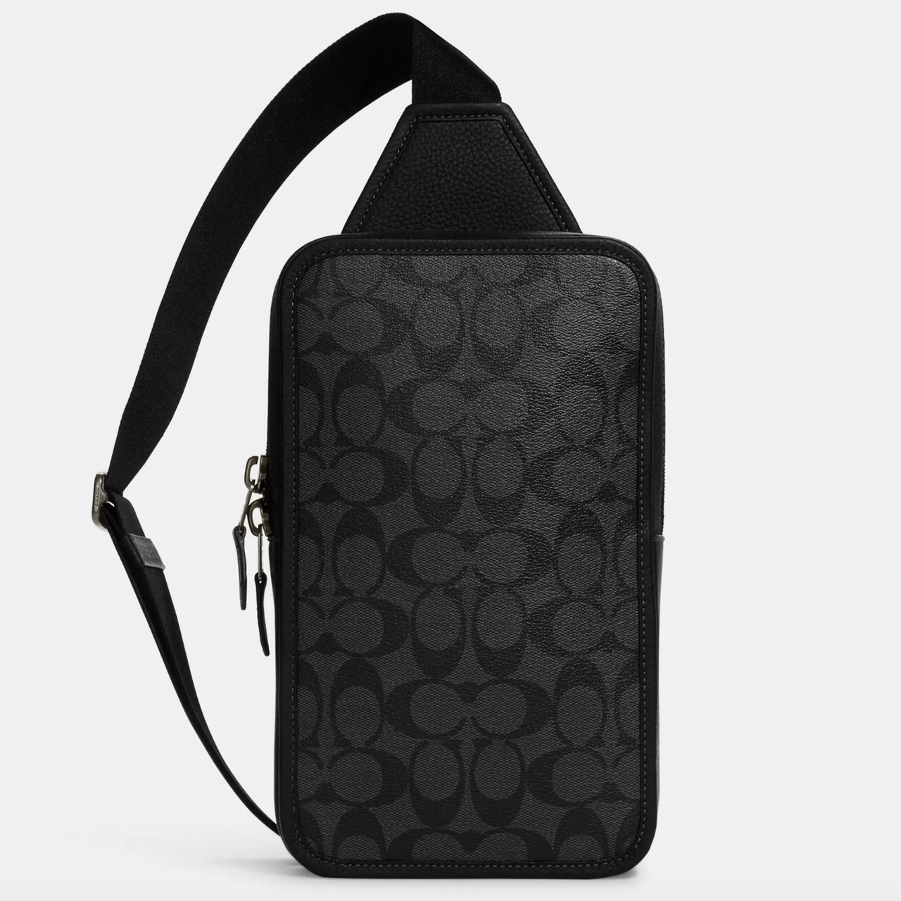 Сумка чоловіча шкіряна Coach Sullivan Pack In Signature Canvas.  (294)