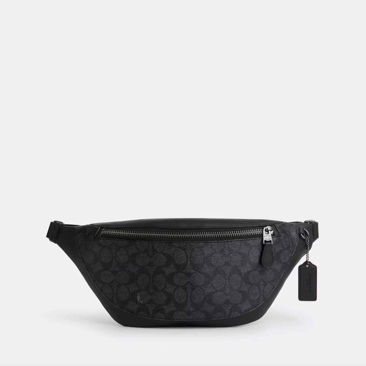 Сумка шкіряна Coach Warren Belt Bag In Signature Canvas.  (099)