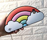 Силіконовий чохол для iPhone SE 2022/2020/8/7 - Rainbow (Веселка), фото 4