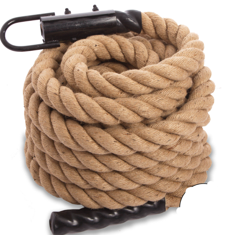 Канат для лазіння Zelart Combat Battle Rope з кріпленням 9 м для загальнофізичної підготовки