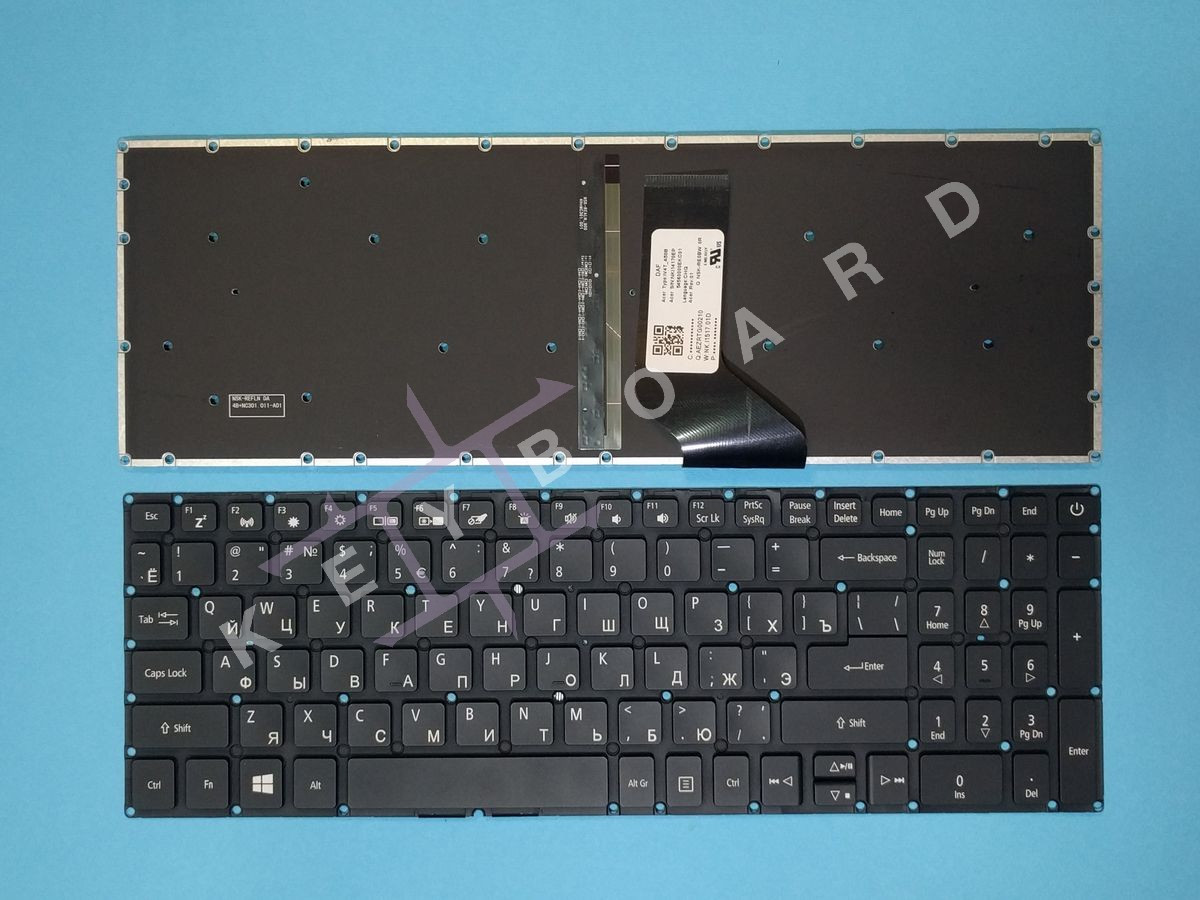 Клавіатура для ноутбука Acer Aspire A315-51, фото 1