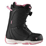 Черевики для сноуборда Gravity Aura Atop  black/rose 2025, фото 3