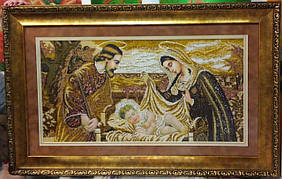 Вишивка бісером "Свята Родина" (янтарна сепія) 67.73 х 34.51 (Солес)