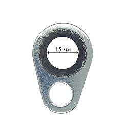 Кільця метало-гумові 15 мм.