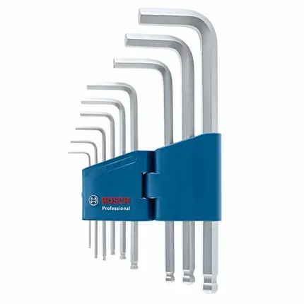 Набір шестигранних ключів Bosch Professional 1600A01TH5, фото 1